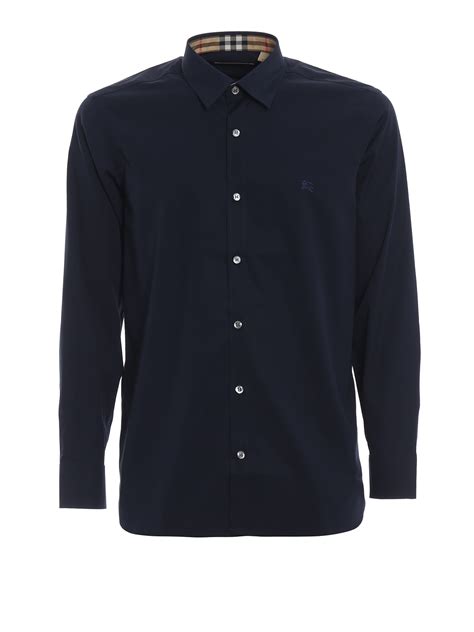 camicia burberry blu prezzo|Camicie Burberry in Blu .